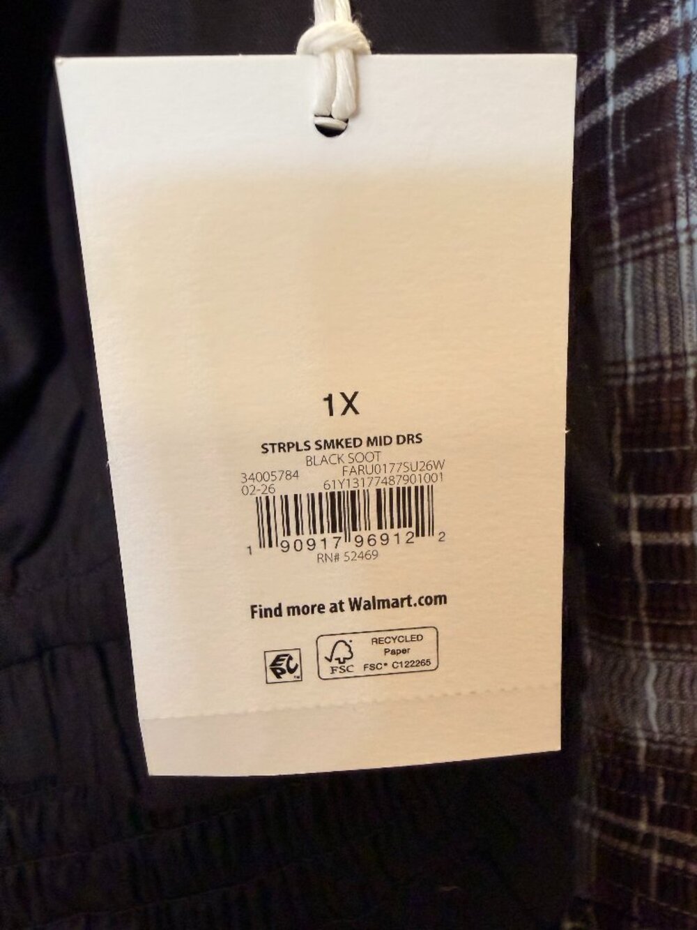 Free Assembly Strapless Midi Dress - Picture 3 of 3